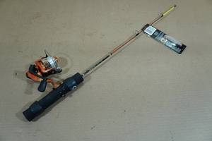 lot 131 image: NEW Celsius Ice Fishing Rod and Reel Combo