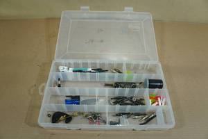 lot 137 image: Organizer with Archery Tips and Nocks