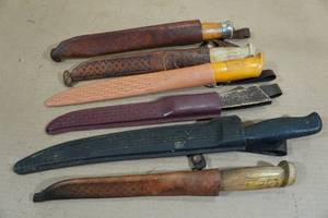 lot 168 image: Assorted Fillet Knives - Kershaw, Rapala