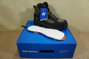 lot 195 image: Korkers Greenback Wading Boots - Mens 11