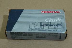 lot 211 image: 20 Federal Classic 6.5 x 55 Swedish 140 Gr SP Ammo