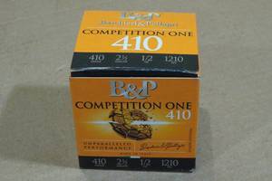 lot 220 image: 25 B&P Competition One .410 Bore 2-12 8 Shot Shotshells