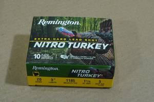 lot 223 image: 10 Remington Nitro Turkey 20 Gauge 3 5 Shot Shotshells