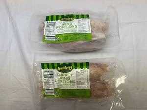 F. 2x Turkey Wings Portions