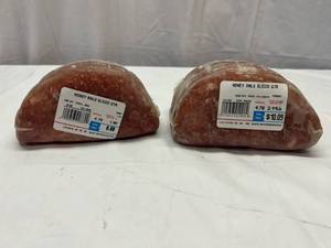 F. 1.80lbs & 2.11lbs Smithfield Honey Cured Sliced Ham