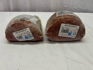 F. 2.21lbs & 2.54lbs Smithfield Honey Cured Sliced Ham