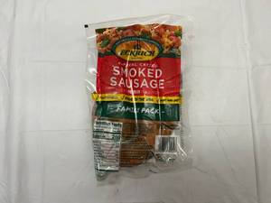 G. Eckrich Smoked Sausage-2.44lb Family Pack