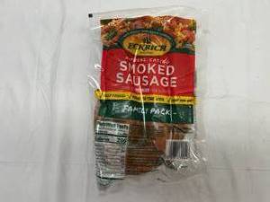 G. Eckrich Smoked Sausage-2.44lb Family Pack