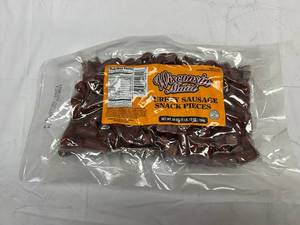 JJ. 28oz Wisconsin Maid Turkety Sausage Snack Pieces