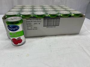 JJ. 24x 7.20z Ocean Spray 100% Apple Juice