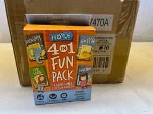 II. 10x Hoyle 4 in 1 Fun Pack-Card Games