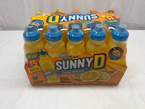 15x 11.3oz Bottles SunnyD-Sports Cap