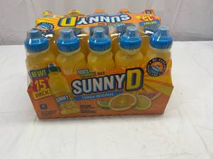 15x 11.3oz Bottles SunnyD-Sports Cap