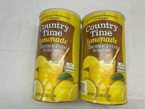 2x 5.25lb Country Time Lemonade