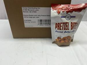 10x 7oz Bags Peanut Butter & Jelly Pretzel Bites