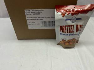 10x 7oz Bags Peanut Butter & Jelly Pretzel Bites