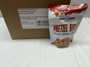 10x 7oz Bags Peanut Butter & Jelly Pretzel Bites