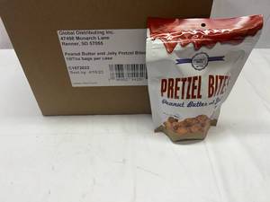 10x 7oz Bags Peanut Butter & Jelly Pretzel Bites