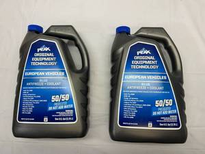II. Peak Blue Anti Freeze & Coolant European Vehicles