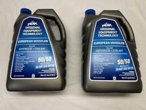 II. Peak Blue Anti Freeze & Coolant European Vehicles