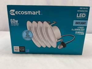 4x 4pack Ecosmart 4 Downlight Dimmaable