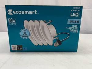 4x 4pack Ecosmart 4 Downlight Dimmaable