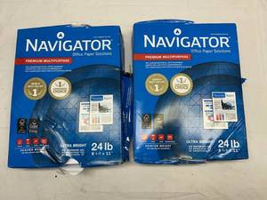 2 Reams Navigator Premium Multipurpose Paper