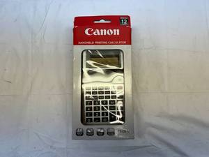 Cannon Handheld Printing Calculator P1-DHV