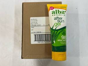6x 8oz  Alba After Sun Gel