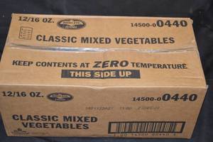 H - Case of Birds Eye Foods Mixed Vegetables Best by 12212022