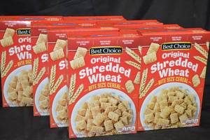 8ct Best Choice Original Shredded Wheat Cereal Best by 09302023