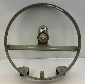 1920s-30s Buick Spare Tire Holder With Light