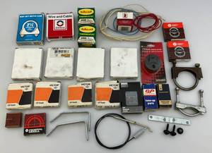 Misc. Vintage Automotive Items Including Muffler Clamps & More