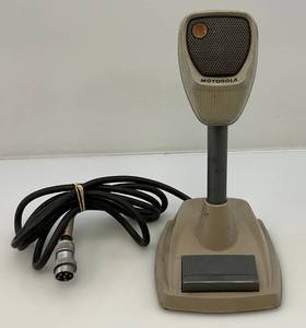 Vintage Motorola Stand Microphone- TU 532A -1