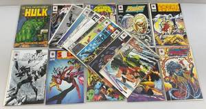 Misc. Comics Including HULK & More (Bagged & Carded)