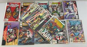 Misc. Comics Including Spider-man & More (Bagged & Carded)