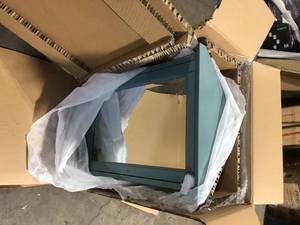 Home Decorators Collection Hamilton 20 in. W x 27 in. H Rectangular Medicine Cabinet with Mirror    Customer Returns See Pictures