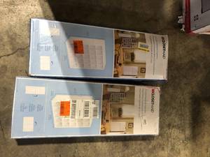 Lot of 2 ClosetMaid 32 in. H x 24 in. W x 12 in. D White Wood Look 25-Cube Storage Organizer  Customer Returns See Pictures Lot of 2 ClosetMaid 32 in. H x 24 in. W x 12 in. D White Wood Look 25-Cube Storage Organizer  Customer Returns See Pictures