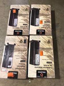 Lot of Pelonis 1,500-Watt Oil-Filled Radiant Electric Space Heater with Thermostat Customer Returns See Pictures