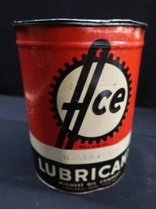 VINTAGE ACE LUBRICANT CAN UNOPENED