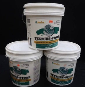 6 GALLONS OF TEXTURE - STONE FLAT PAINT
