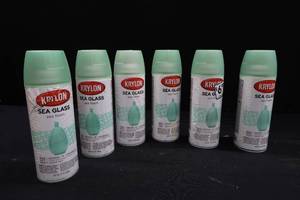 6 NEW CANS OF KRYLON SPRAY PAINT