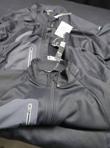 EDDIE BAUER PERFORMANCE HALF-ZIP-FLEECE PULLOVERS.