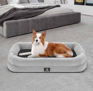 lot 121 image: Veehoo Orthopedic Dog Bed for Large Dogs