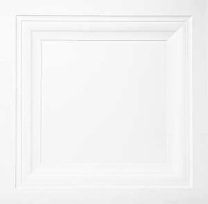 lot 127 image: LOT OF 12 Art3d Square Drop Ceiling Tile 2ft x 2ft in White