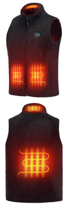lot 138 image: 2XL KEMIMOTO Heated Vest, Polar Fleece Heated Vest Women, Light-Out Design Lightweight Women Heated Vest (Battery Not Included)