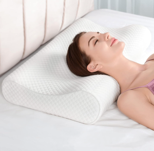 lot 142 image: AM AEROMAX 32 King Size Contour Memory Foam Pillow
