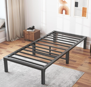 lot 544 image: Twin Bed Frames, 14 Inch Heavy Duty Metal Platform