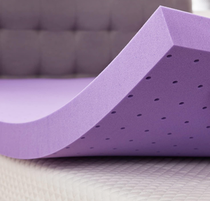 lot 593 image: SINWEEK 3 Inch Gel Memory Foam Mattress Topper