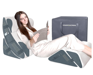 lot 599 image: 6PCS Orthopedic Bed Wedge Pillow for Sleeping